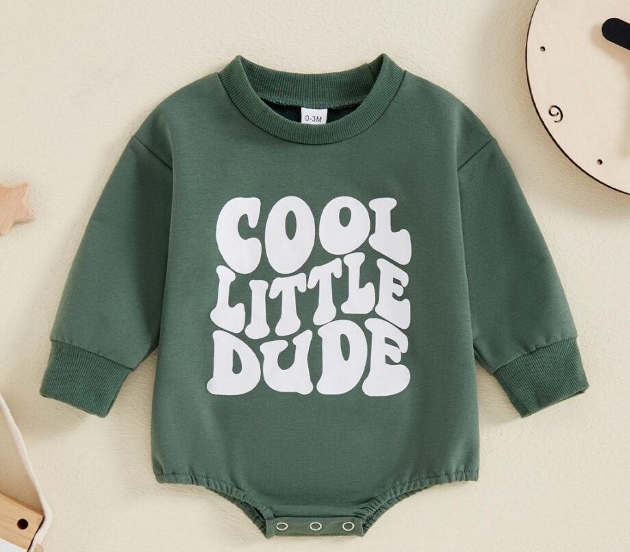 Cool Dude Cozy Romper