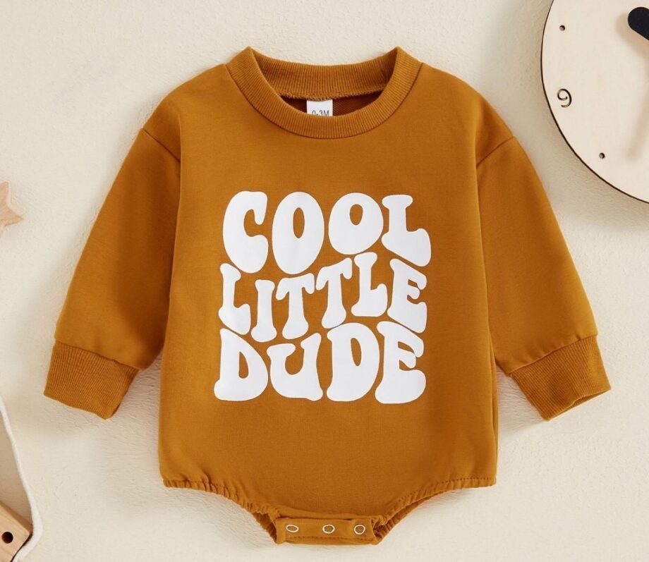 Cool Dude Cozy Romper